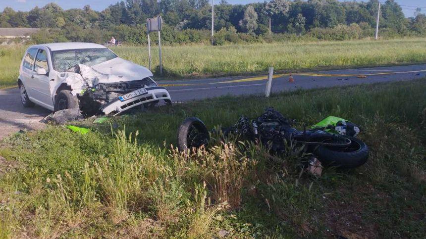 Poginuo motociklista u jučerašnjoj nesreći, vozač Golfa teško povrijeđen