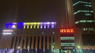 Povodom Dana nezavisnosti: "Avaz Twist Tower" u bojama zastave BiH
