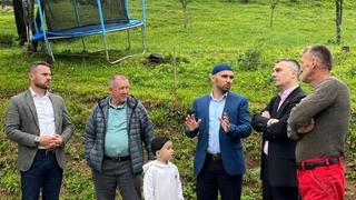 Ministar Dizdar posjetio porodicu Osmanović čijeg je člana usmrtila freza 