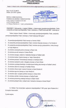 Spisak predloženih ministara - Avaz