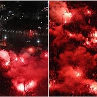 Delirijum u Atini: Pogledajte kako je 100.000 navijača proslavilo trofej Olimpijakosa