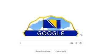 Na Google pretraživaču zastava BiH povodom Dana državnosti