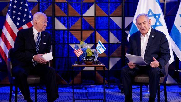 Džo Bajden i Benjamin Netanjahu - Avaz