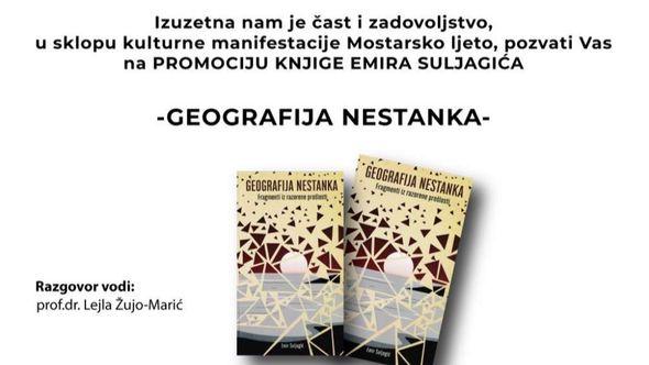 Promocija će se održati 6. jula u 19 sati u prostorijama Centra za kulturu Mostar - Avaz