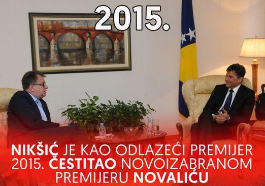 Nikšić i Novalić 2015. godine - Avaz
