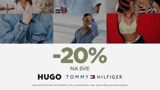 Vikend akcija: -20% na Hugo i Tommy Hilfiger, čak i na već snižene artikle