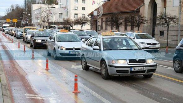 Protest taksista u Banjoj Luci - Avaz