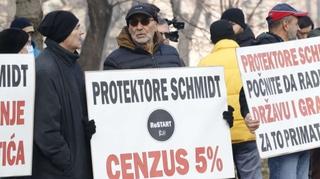 Održani protesti ispred OHR-a, građani zahtijevaju nametanje izmjena Izbornog zakona