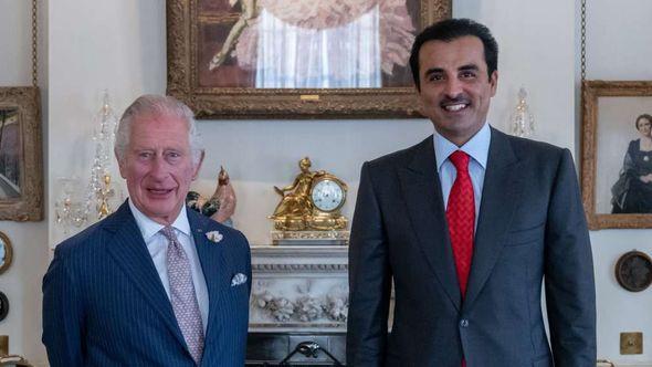 Kralj Čarls i Emir države Katar - Avaz
