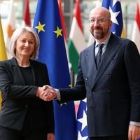 Krišto se u Briselu sastala s predsjednikom Evropskog vijeća Šarlom Mišelom