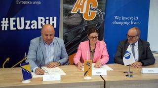 Lasić i Naesl potpisali ugovor o dodjeli grant sredstava za izgradnju tunela Prenj 