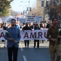 Završena protestna šetnja za Amru Kahrimanović: Ispred MUP-a TK uzvikivali "Napolje, napolje"