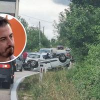 Bivši reprezentativac BiH Admir Vladavić doživio saobraćajnu nesreću: Automobil završio na krovu
