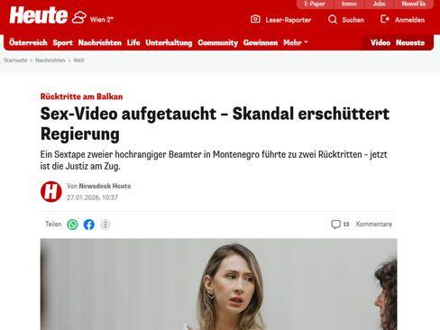 Austrijski Heute prenio vijest - Avaz