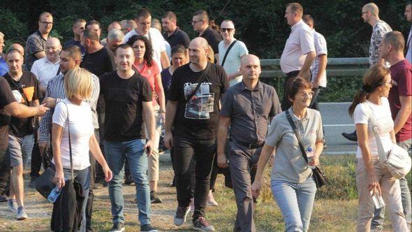 Protest podrške Dodiku - Avaz