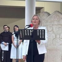 Predsjedavajuća Krišto u Livnu otvorila izložbu u čast 50. godišnjice smrti Gabrijela Jurkića 