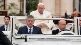 Nakon izlaska iz bolnice: Papa Franjo na misi za Cvjetnicu