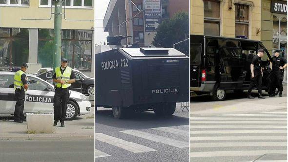 Policija na ulicama Sarajeva - Avaz