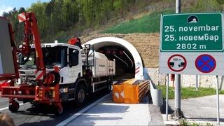 Zbog servisiranja tunela Vis, 25. novembar i Grab  zatvorena dionica autoputa Tarčin-Lepenica