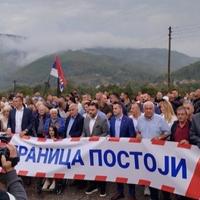 U Ribniku i Foči održan protest "Granica postoji": "Ne damo RS, ne damo njenog predsjednika"