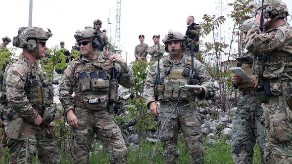 Američki vojnici na Grdonju - Avaz