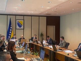 Danas sjednica Vijeća ministara BiH: Važne tačke na dnevnom redu