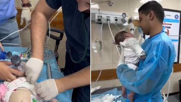 U izraelskim napadima ranjeno mnogo beba - Avaz