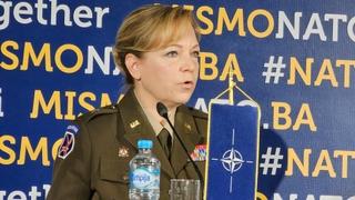 Komandantica NATO štaba Sarajevo Mekgaha: Alijansa obećala dodatnu pomoć BiH