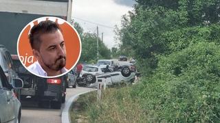 Bivši reprezentativac BiH Admir Vladavić doživio saobraćajnu nesreću: Automobil završio na krovu