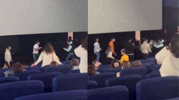 Snimak tučnjave u kinu - Avaz