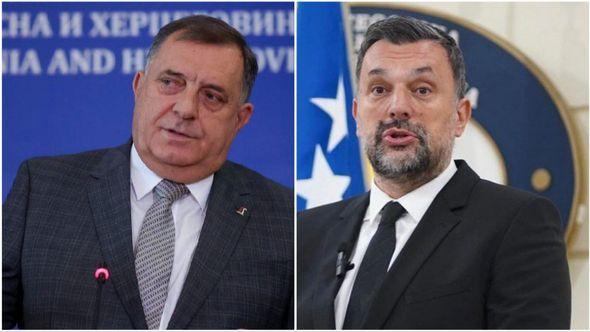 Milorad Dodik i Elmedin Konaković - Avaz