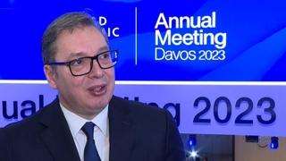 Vučić o rasporedu sjedenja u Davosu: Nisam htio u prvi red, molili su me tri puta