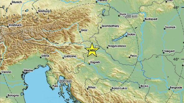 Zemljotres u Hrvatskoj - Avaz