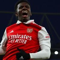 Eddie Nketiah gives Arsenal 3-2 win over Man United