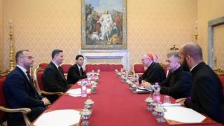 Bećirović u Vatikanu: Sveta Stolica snažno podržava Bosnu i Hercegovinu 