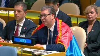 Vučić se ponovo obratio u UN-u: Vi koji ste glasali "za" niste uspjeli!