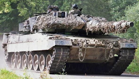 Tenkovi Leopard 2 - Avaz