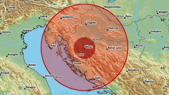 Zemljotres pogodio BiH - Avaz