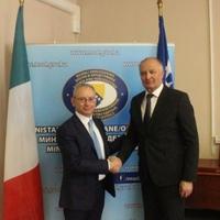 Helez s ambasadorom Italije u BiH: Razgovor o bilateralnoj odbrambenoj saradnji