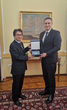 Bećirović i ambasador Japana - Avaz