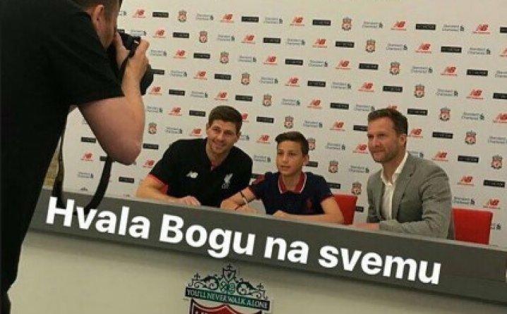 Dal Varešanović potpisao novi ugovor sa Liverpoolom: Trener mu je slavni Steven Gerrard