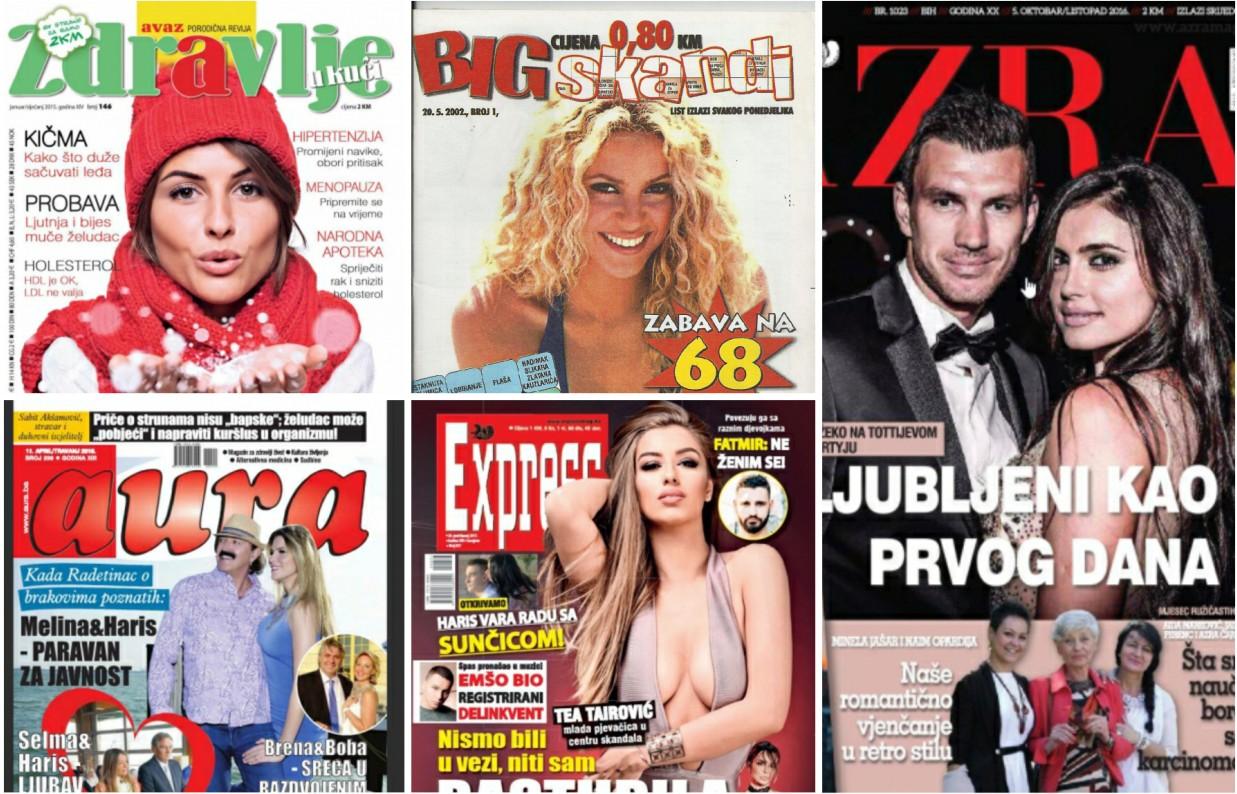 Revijalna novinska izdanja "Avaz Roto Pressa" od danas i u Crnoj Gori
