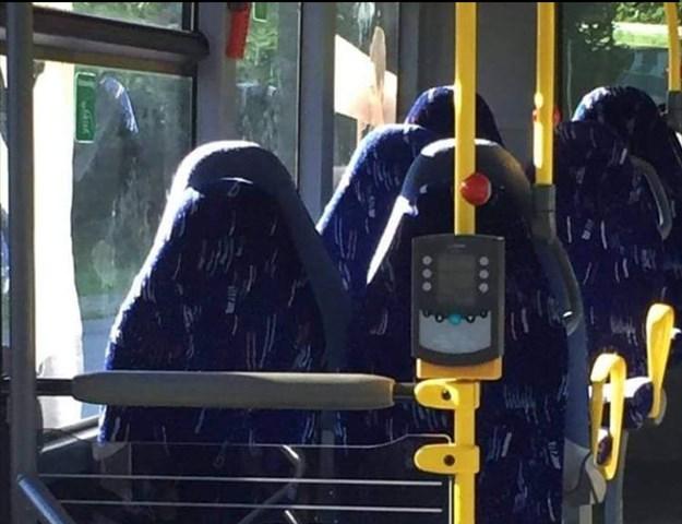 Prazne stolice u autobusu "dokaz" islamske prijetnje
