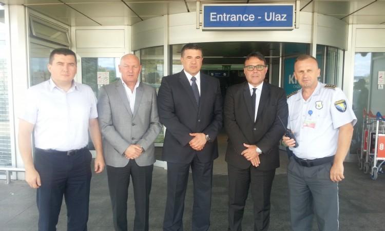 Sastanak rukovodstva Granične policije BiH sa direktorom Sarajevskog aerodroma