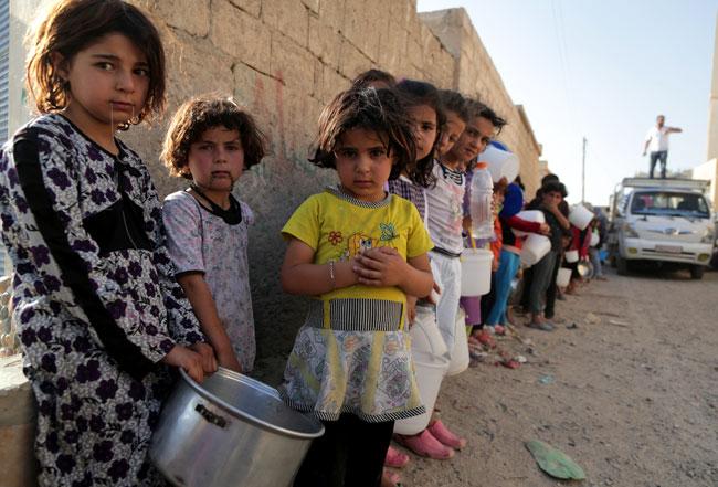 Polovina zarobljenih u sirijskom gradu Raqqa su djeca