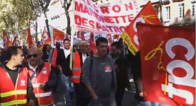 Desetine hiljada Francuza protestuju protiv Makronovih reformi zakona o radu