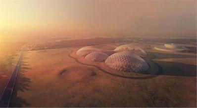 Simulacija Marsa u pustinji Emirata