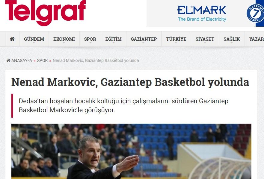 Potvrda transfera u turskim medijima - Avaz