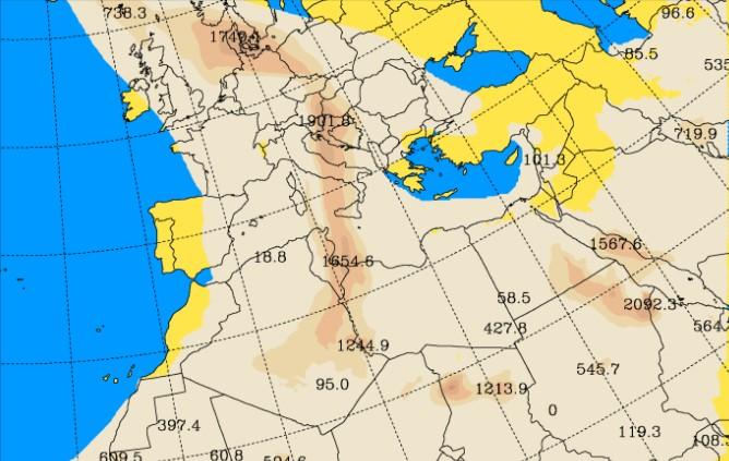 Pustinjska prašina iz Sahare stiže i u BiH