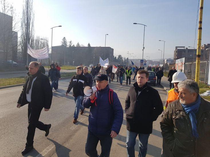 Radnici "Željezare" Zenica pozivaju građane da ih podrže